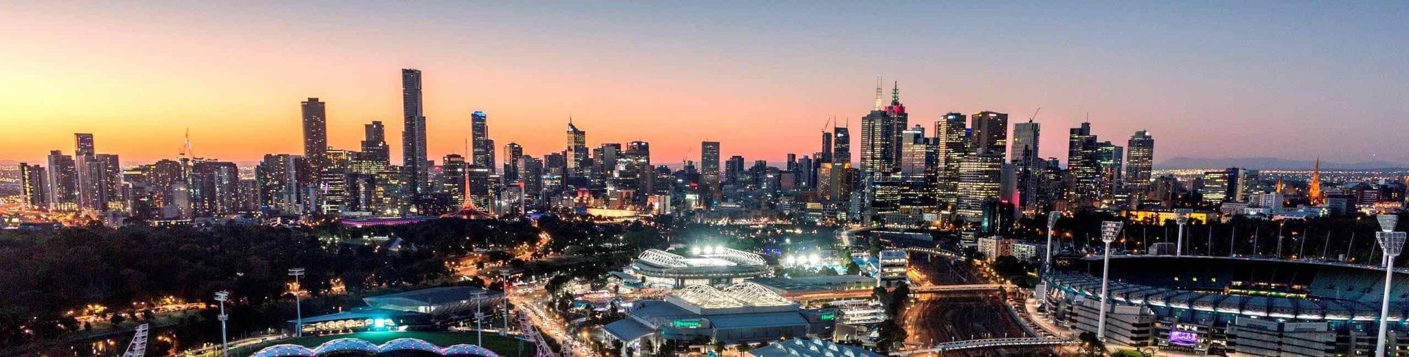 Demo: Melbourne skyline at dusk Demo: Melbourne skyline at dusk